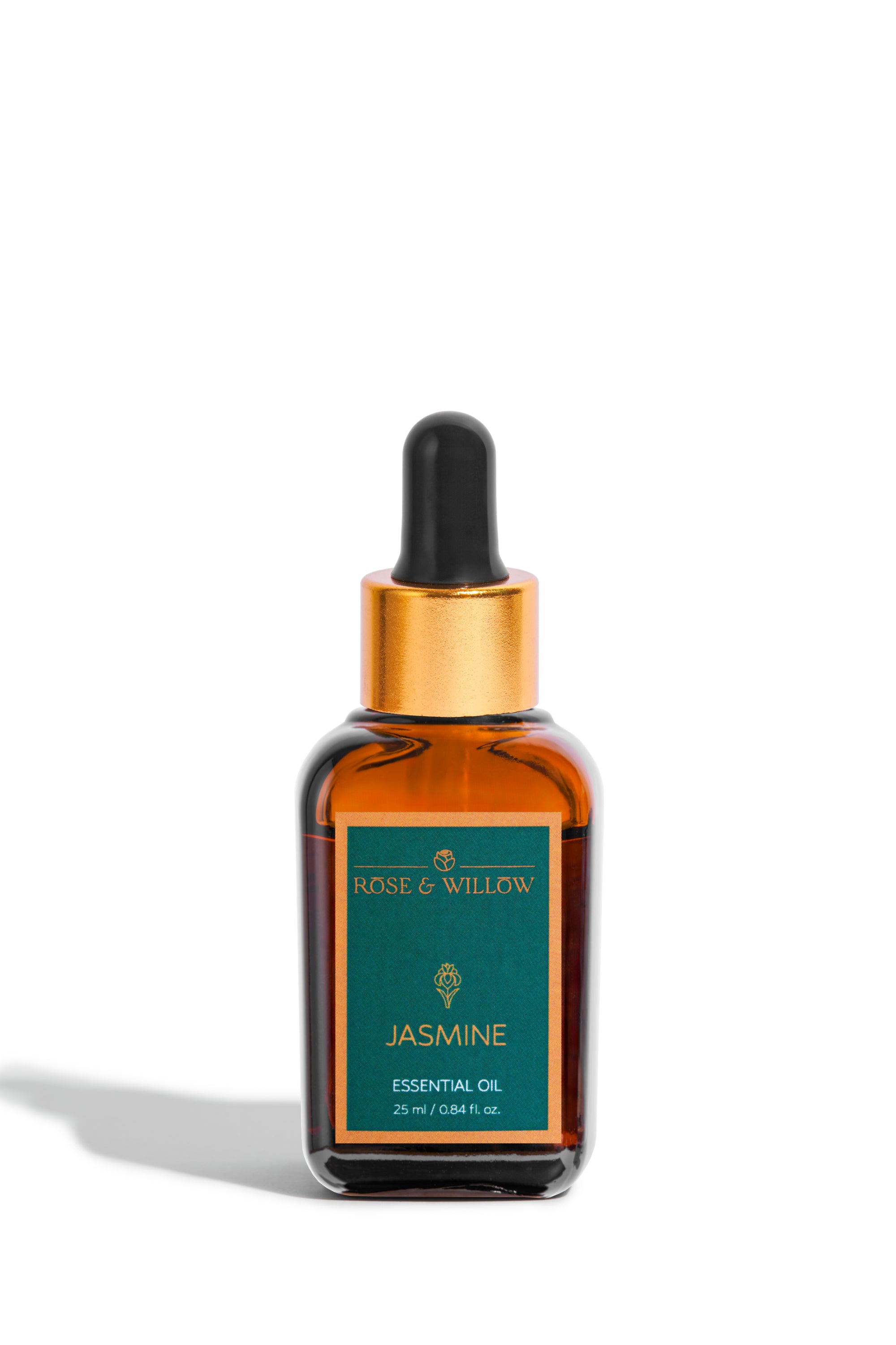 Jasmine Essential Oil with a Ceramic Flower Diffuser