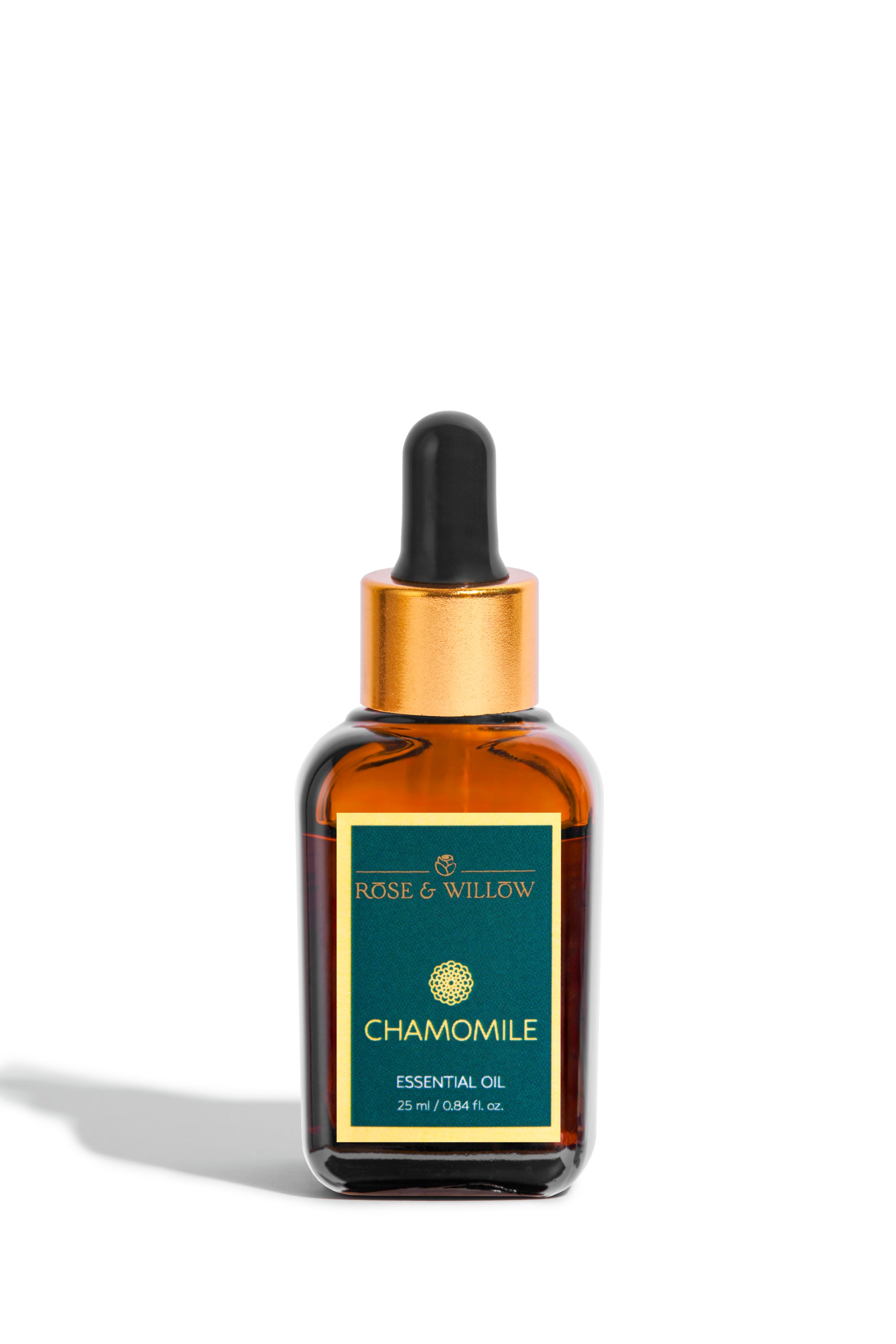 Chamomile Essential Oil with a Ceramic Flower Diffuser